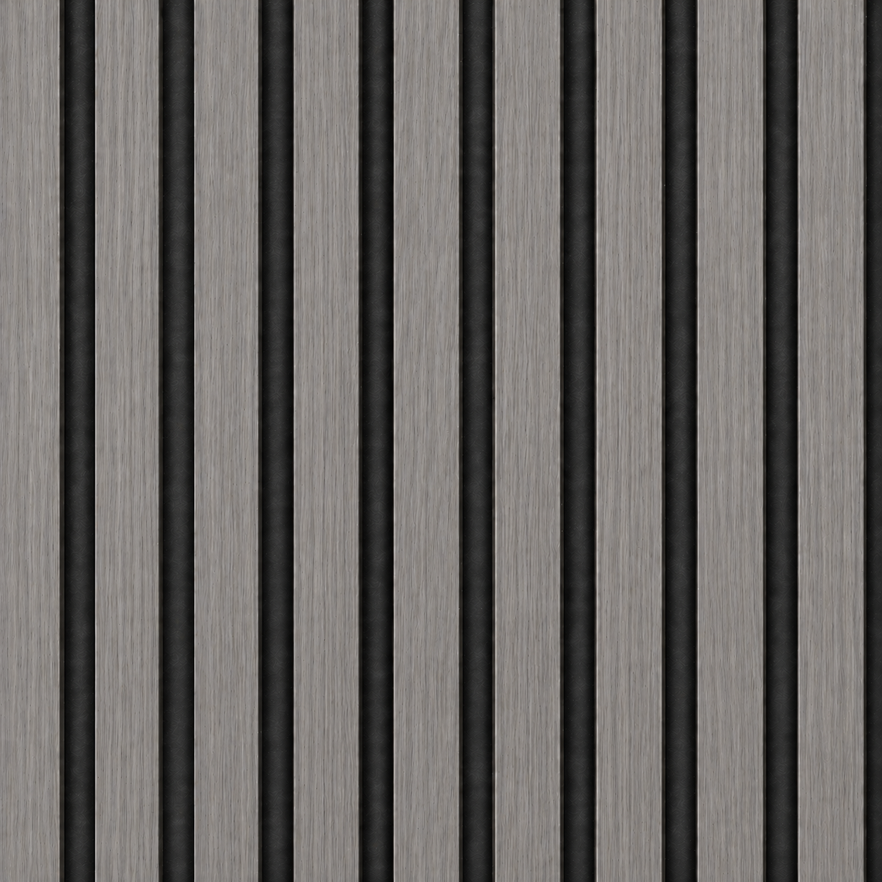 Panneau acoustique à lattes en bois – 270 × 110 cm