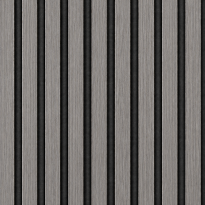 Panneau acoustique à lattes en bois – 270 × 110 cm