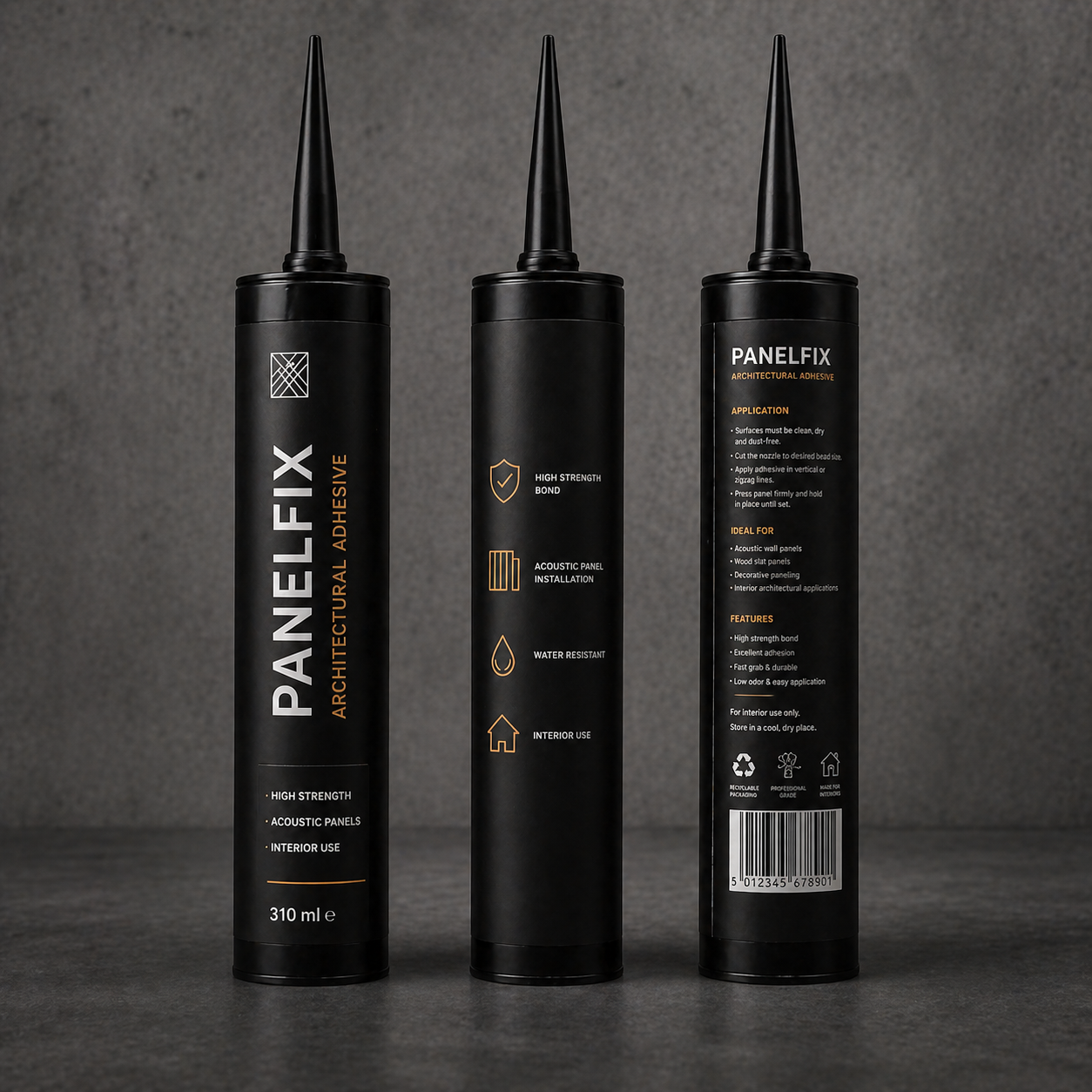 Kit d'installation PanelFix™ – Adhésif et pistolet de précision