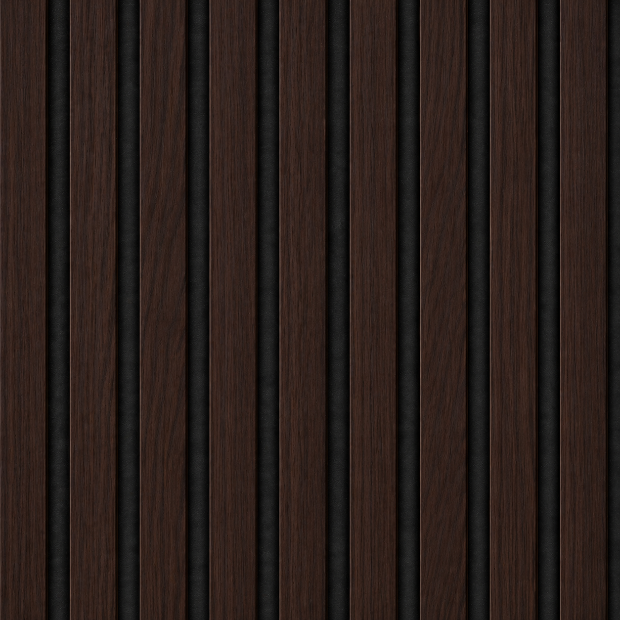 Panneau acoustique à lattes en bois – 270 × 110 cm