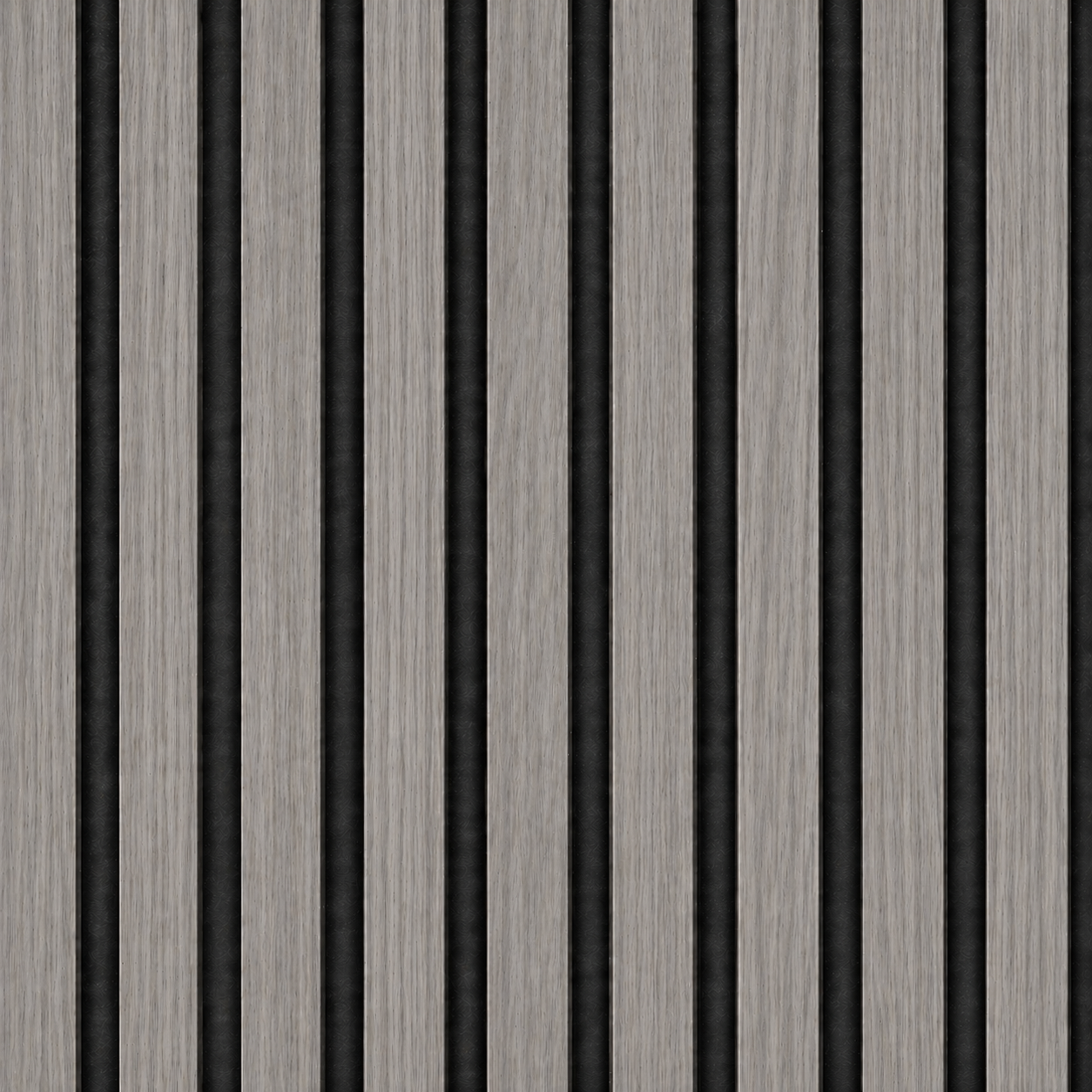Panneau acoustique à lattes en bois – 270 × 110 cm