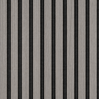 Panneau acoustique à lattes en bois – 270 × 110 cm