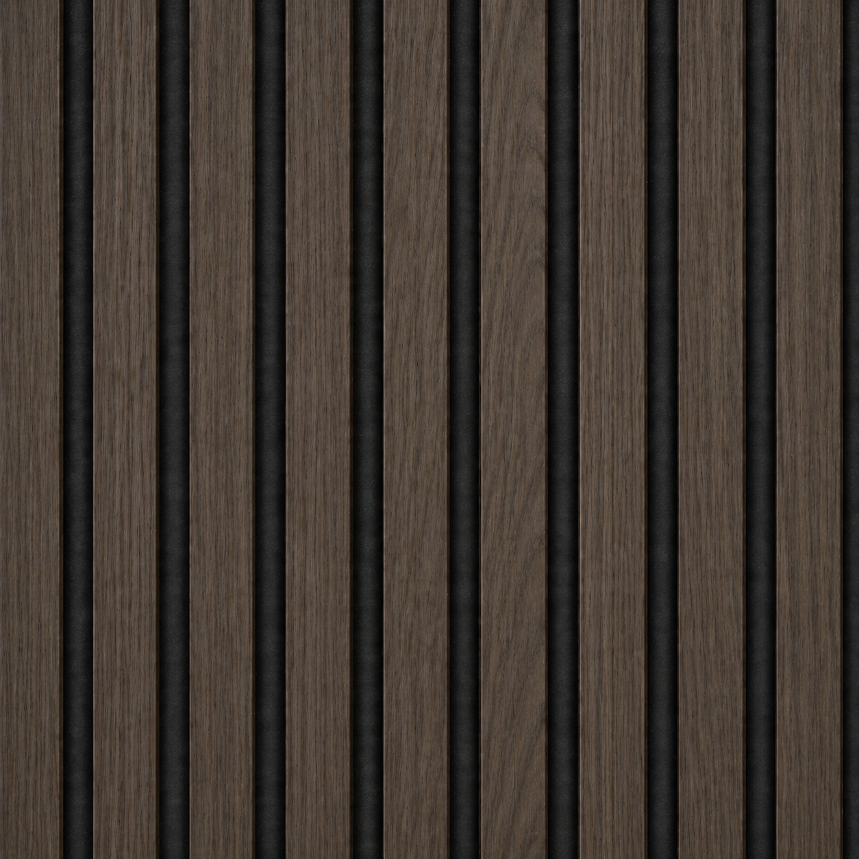 Panneau acoustique à lattes en bois – 270 × 110 cm