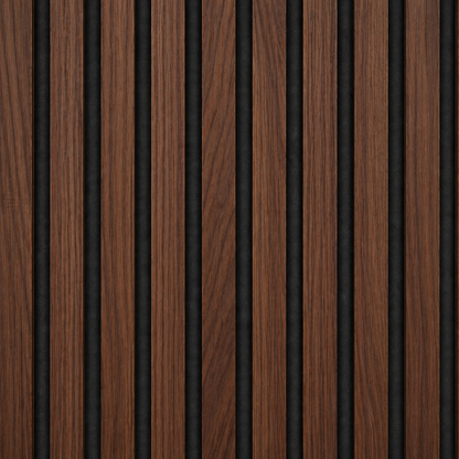 Panneau acoustique à lattes en bois – 270 × 110 cm